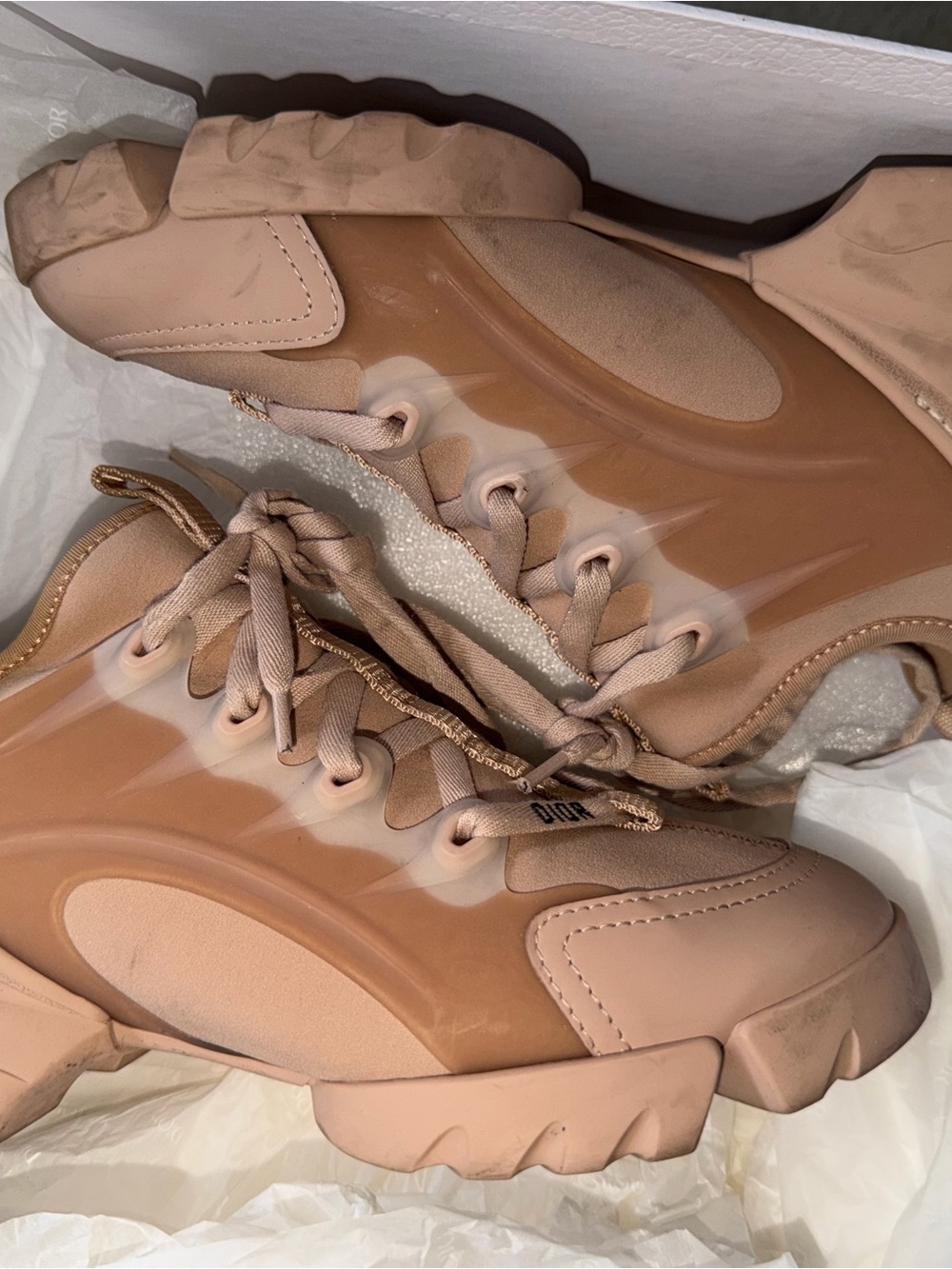 Dior Sneaker in Blush Pink